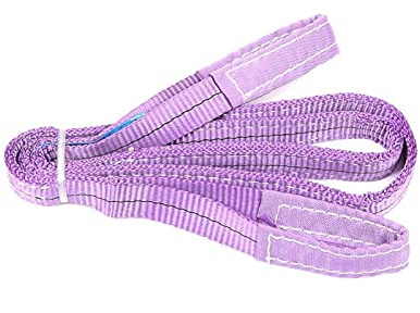 Hebegurt | 1000 kg Tragkraft | 4 m Länge | 30 mm Breite | Hebeband mit Endschlaufe | Hebeschlinge