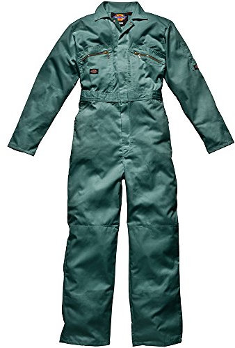 Dickies - Tuta da lavoro - Uomo Verde Verde (Vert Bouteille Bottle Green) Large