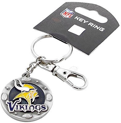 aminco NFL Minnesota Vikings Impact Schlüsselanhänger Silber