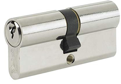 Yale B-ED4050-SNP Euro Double Cylinder, 3 Keys Supplied, Standard Security, Boxed, Suitable for All Door Types, Nickel Finish, 40:10:50 (100 mm)