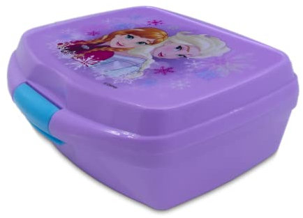 DISNEY Frozen Box Merenda, Porta Merenda Bambini, Materiale PP