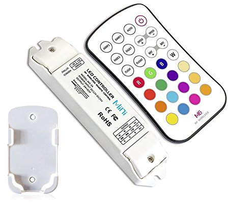 LTRGBW M6 LED Controller Dimmer for 5050 3528 RGB Strip Tape Ribbon Lamp (5 Year Warranty)