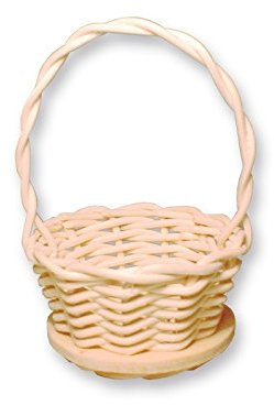 Zita's Creative Bastelset - Mini Körbchen mit Griff, Flechten, Korbflechten, Schilf Set, Peddigrohr, Flechtmaterial, Flechtset, Rattan