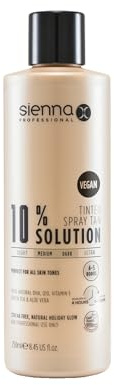 Sienna X Spray Tan Solution 10 % 250 ml