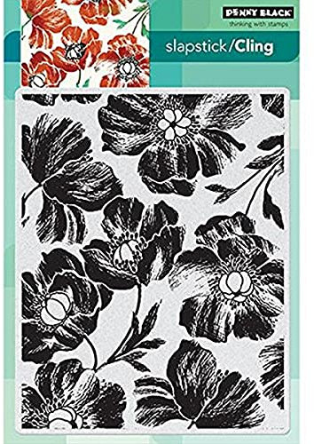 Penny Black 40-290 Stempel, Mohnblumen-Muster