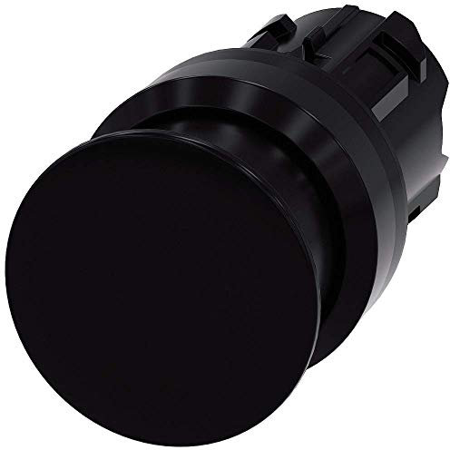 Siemens SIRIUS ATC Taster Pilz 22 mm rund Kunststoff schwarz 30 mm momentaneo