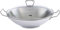Fissler Kunming/Edelstahl-Wok (Ø 36 cm) große Wok-Pfanne unbeschichtet,Asiapfanne mit Glas-Deckel, inkl. Gittereinsatz, alle Herdarten - auch Induktion