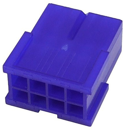 mod/smart VGA Power Connector 8Pin Buchse - UV Purple