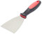 Fit For The Job Spatule pour enduit à poignée souple 75 mm bricolage, spatule mastic pour appliquer et lisser enduit et produits d’étanchéité pour boucher trous et fissures, lame en acier inoxydable