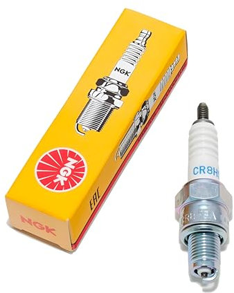 Zündkerze NGK Nickel Alloy Kurzgewinde CR8HSA, für Kymco-4-Takt- und -Motoren Baumarkt, Chinaroller, 4-Takter, Baotian, BT49QT, Rocky, Benzhou, City Star, Formular 2000, 3000, One, Retro YY50QT, Buffalo, Silver, Speedy, Tanco, TVZ, Warrior, Wind, ZX, Dotero, Epella, GMX, Ering, Red Wing, Silver Fox, Smart Rider, Sprint, Flex, Tech Fun, Hurrican, Topdrive, Topspeed, Huatian, HAT, Italjet , Mini, Jack Eco GT, Speed JMSTAR, Accipiter, Breeze, Eagle, Falcon, Sunny, Z-Bike, Zeus, Jonway, Kymco, ...