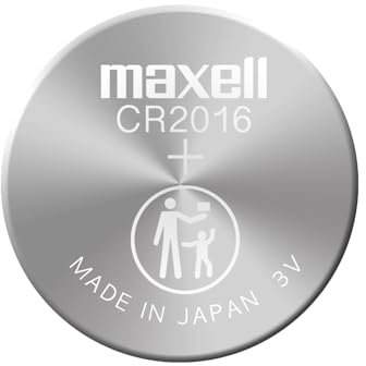Maxell CR2016 Litio 3V Coin Cell Batería DL2016 ECR2016 by Maxell