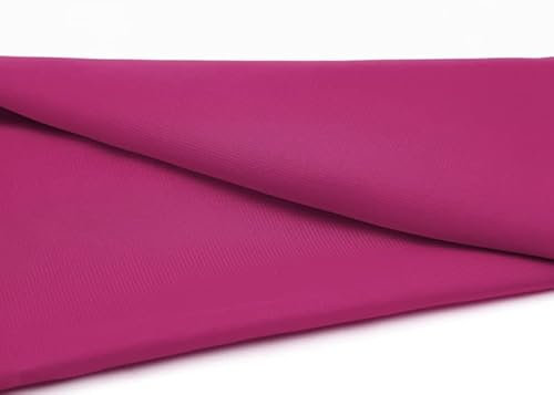 Chiffon Dekostoff/Meterware am Stück (Fuchsia)