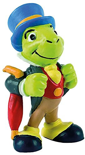 Bullyland 12397 - Spielfigur Grille Jiminy aus Walt Disney Pinocchio, ca. 5,2 cm, detailgetreu, ideal als kleines Geschenk für Kinder ab 3 Jahren