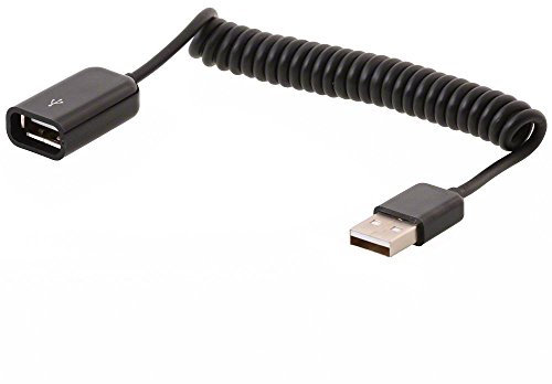 Delock USB 2.0 Typ A Spiralkabel (bis 60 cm)