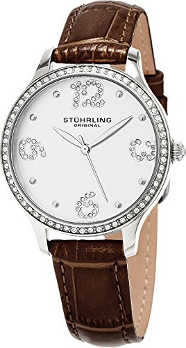 Stuhrling Original Damen-Armbanduhr Chic Analog Quarz 560.01