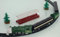 Zug Set Lokomotive + 3 Anhänger Kinder Spielzeug Eisenbahn Modelleisenbahn NEU
