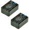 ChiliPower 2-Pack VW-VBT130 Akku (2100mAh ) für Panasonic: HC-V250/V550/V757/W858/V727/V520/510/210/110/V707/V500/V100/SD66/SD99