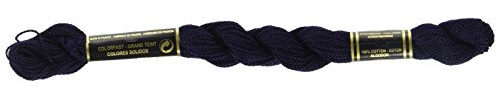 DMC 115 5-939 Pearl Cotton Thread, Very Dark Navy Blue, Size 5