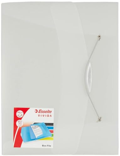 Esselte 624050 Ablagebox VIVIDA, A4, PP, 40 mm, weiß