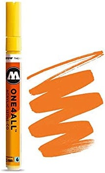127HS-CO Molotow ONE4ALL-Farbstift mit 1,5 mm Crossover-Spitze – in verschiedenen Farben Dare Orange