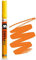 127HS-CO Molotow ONE4ALL-Farbstift mit 1,5 mm Crossover-Spitze – in verschiedenen Farben Dare Orange