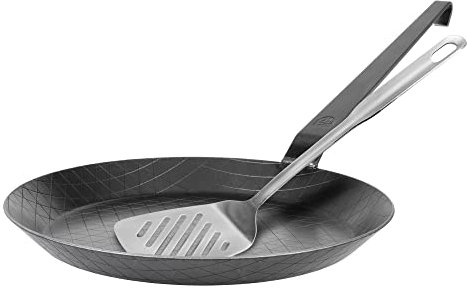 GRÄWE® Poêle à frire professionnelle en fer forgé 32 cm