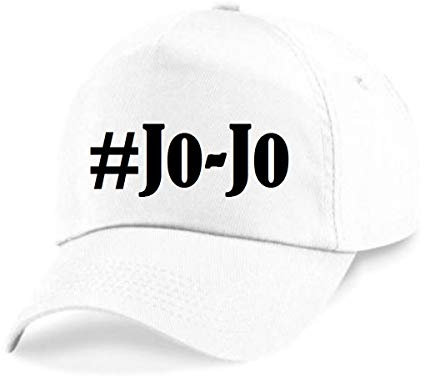 Reifen-Markt Base Cap Hashtag #Jo-Jo Größe Uni Farbe Weiss Druck Schwarz