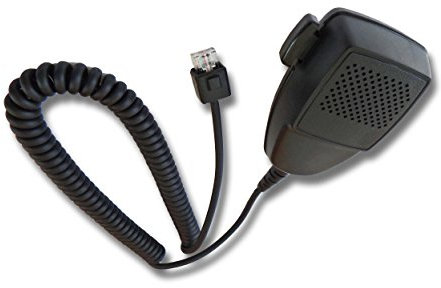 vhbw Lautsprecher-Mikrofon kompatibel mit Motorola GM380, GM600, GM640, GM660, GM900, GM950, GR1225, GR300, GR400, GR500 Funkgerät