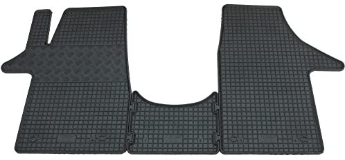 AD Tuning RI902778 Gummifußmatten Set, 3-teilig, Gummi Fußmatten