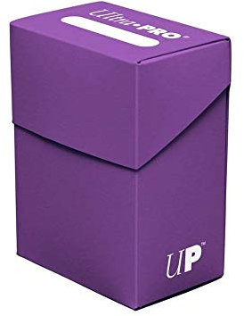 Ultra Pro 82482 Protector Deck-Box, Einfarbig, violett, 80-Count