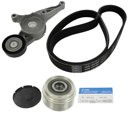 SKF VKMAF31054 Multi-V Belt Kit incl Free Running Alternator Pulley