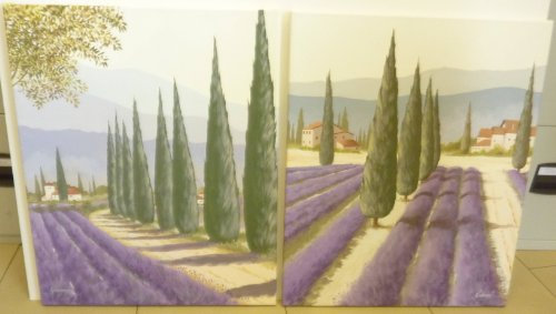 My Home Bilder Set Lavendel