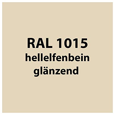 Colours-Manufaktur Tupflack 50 ml RAL 1015 Hell-elfenbein Glänzend [Wie Vanille] (25,90 Euro pro 100 ml) Innen/Außen