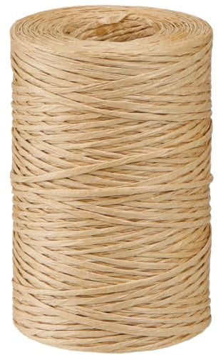 Papier- Bindedraht Rolle, Ø 0,40mm, Länge: 205m, Farbe: Natur