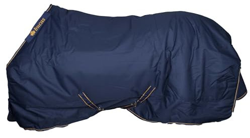 Bucas Irish Turnout Extra Classic, Weidedecke, Navy/gold, Rückenlänge 135 cm