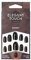 Elegant Touch Colour False Nails, Garnet, Oval Shape, 24 Nails with Glue included