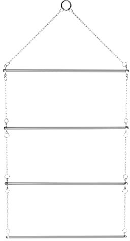 horze Wandbehang Pad und Decke Leiter - Silber (SI), One Size