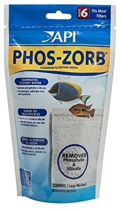 API Phos-Zorb Size 6 Aquarium Canister Filter Filtration Pouch 1-Count Bag