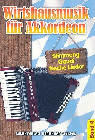 Wirtshausmusik für Akkordeon 4 - Akkordeon Noten [Musiknoten]