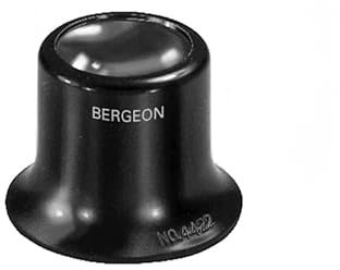 Original Schweizer Bergeon Lupe Nr. 4422 #4 Mag, 2,5-fache Augenlupe für Uhren und Schmuckreparaturwerkzeug