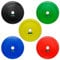 JLL® Coloured Olympic Bumper Weight Lifting Plates (2 x 20kg (40kg))