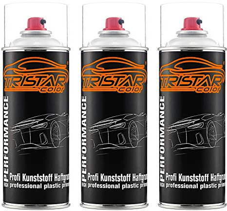 Haftgrund Primer Haftvermittler für Kunststoffteile/Spraydose - Sprühdose 3 x 400 ml transparent