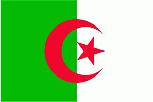 Algerien Fahne Flagge Grösse 1,50x0,90m