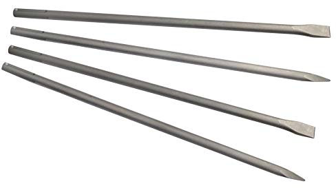 4x SDS Max Meißelset 600 mm für Bosch, Makita, Dewalt, Milwaukee, AEG, Hilti