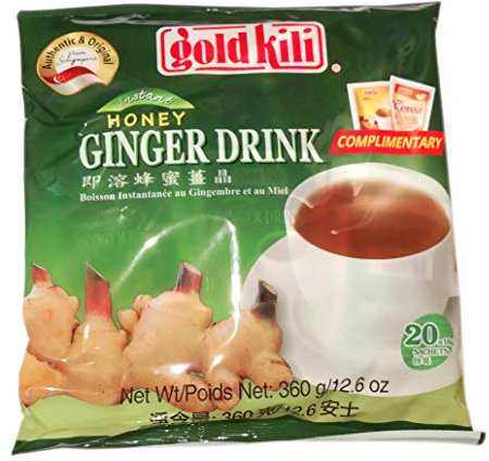GoldKili Ginger Drink 360g.20 Sachets (Pack of 4)