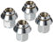 AKORD Alloy Wheel Nuts with Floating Captive Washers, M12 x 1.5 mm Lugs, Set of 4