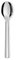 Alessi Dessert Spoon in 18/10 Stainless Steel Mirror Polished, Silver, 17 x 19 x 4.3 cm