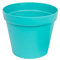 Turquoise Pot de Fleur Patio Brillant, 34 cm diametre