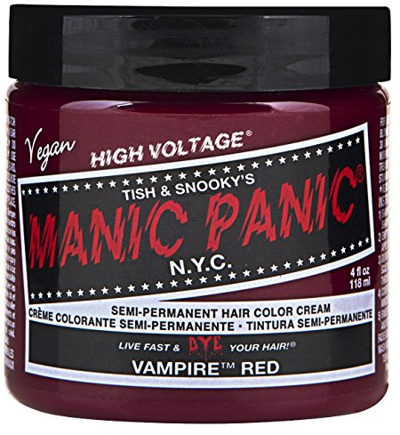 Manic Panic High Voltage Classic Cream Formula Semi-Permanente Haarfarbe 118ml (Vampire Red)