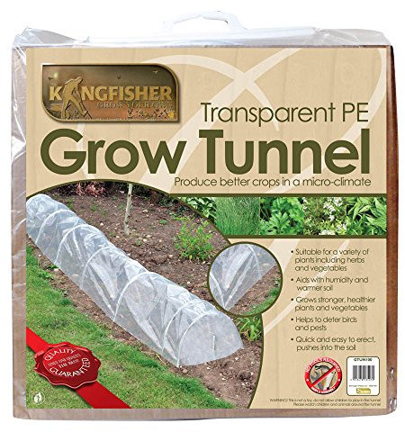 Kingfisher Transparent PE Grow Tunnel